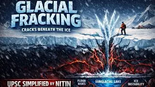 What is Glacial Fracking??||Recently seen in news Important for upsc pre 2026 #upsc #upscprelims 