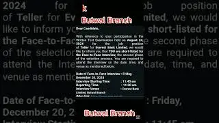 Everest Bank Interview from Butwal Branch #interview #shorts #ytshorts @JIWANTUTORIAL