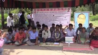 Day 3 of hunger strike by suspended professors KY Ratnam & Tathagata (16 June 2016)
