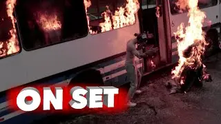 Hardcore Henry: Behind the Scenes Movie Broll - Sharlto Copley, Timur Bekmambetov | ScreenSlam