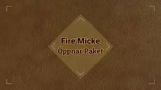 #FireMicke packar upp en #ASUS #Tuf #Gaming #VG24V bildsk&auml;rm och monterar den.