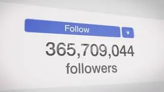 Followers Counter Bar 4K