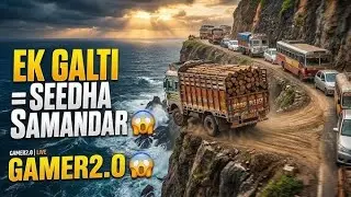 Mera Truck DRIVE Karde Same Khad Vich Dig Geya While Driving Fast @RTAKGAMER  