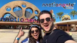 Motiongate Dubai Was EMPTY! Our First Visit to the Most Underrated Theme Park