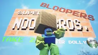 Super Noob Bros. Take 2 Bloopers (#Roblox and #Mario Realistic Funny Video)