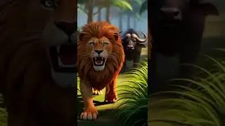 The majesty of a lion