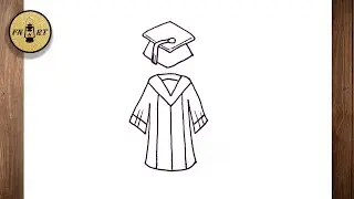 How to Draw a Graduation Cap and Gown Easy Step by Step
