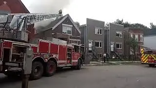 chicago fire department in action-house fire:44th and Princeton, Chicago