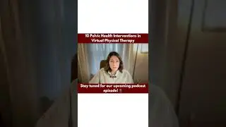 #short 10 Pelvic Health Interventions in Virtual Physical Therapy #virtualphysicaltherapy