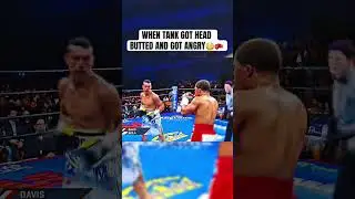 Tank got ANGRY😳🥊 #boxing #gervontadavis #tankdavis #knockout #ufc