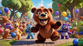Bear Bounced to the Beat&rdquo; 🧸🥁 | Rhythm & Movement Song for Kids | Fun Learning Video
