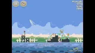 Angry Birds Seasons Back to School 1-2 Walkthrough 3-Star