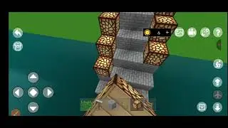 Creating a beautiful bridge in muni block craft #mini# block#craft @Nafishyoutuberyt4578