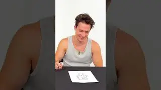 10 Seconds Vs 10 Minutes Drawing!  #vladandchris #shorts
