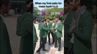 #mass bunk 😜😜😁😁