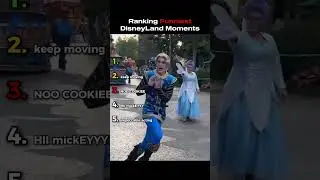 Ranking The Funniest DisneyLand Moments #funny
