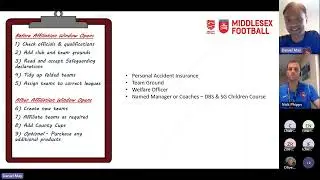 Middlesex FA - End of Season Affiliation Workshop