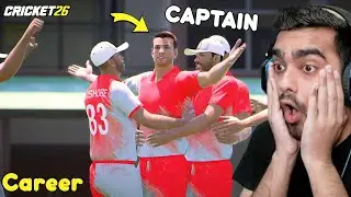 I Became Captain 👑 In My Career Mode Cricket 26 Gameplay #11