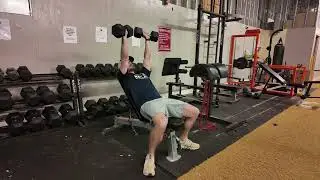 Incline DB Bench Press | Upper-Body Strength & Scapular Control