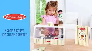 Melissa & Doug Scoop & Serve Ice Cream Counter