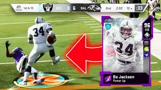 I MAXED OUT BO JACKSON AND NO ONE COULD TACKLE HIM! - Madden 20 Ultimate Team