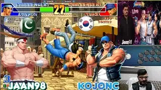 KOF98 | Jaan98 🇵🇰 V's Kojonc 🇰🇷 Ft10 What A Amazing Fight and Funny commentary 😂 Must Watch