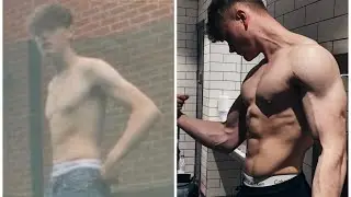 Brandon Hackett - 1 year and 4 month natural transformation 17-18