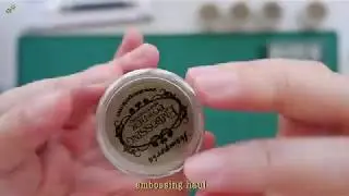 Create With Me 01 - Embossing Notebooks and Canvas Bags and Making Button Badges