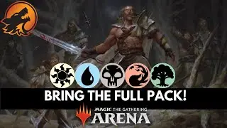 5 Color Wolves | MTGA Midnight Hunt Standard Bo1 | Ending with Fun!