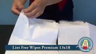 Lint Free Wipes Premium 13x18 WLINFREE1318