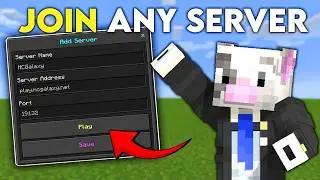 How to PLAY Any Minecraft Server on Bedrock Edition!
