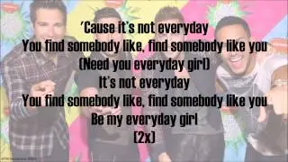 Big Time Rush - Everyday Girl (with lyrics)