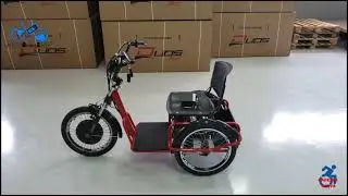 Triciclo elétrico Duos FOX @nexoebike