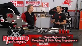Интервью и демонстрация Rogue Fab и Motorhead Garage на Motor Trend: портативный гидравлический трубогиб своими руками