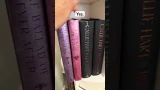 Don&rsquo;t mind the couple books missing from the series, my friends are borrowing them #booktok #funny