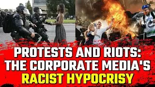 Corporate Media HYPOCRISY &bull; White vs. Black Protests &bull; Systematic Racism &bull;  BRAVE NEW FILMS (BNF)