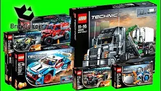 COMPILATION ALL LEGO Technic Winter sets 2018 - Speed Build for Collectors