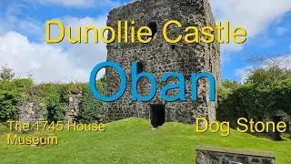Легенды Шотландии: Dog Stone, Dunollie Castle и музей клана MacDougall. Oban 08/2024