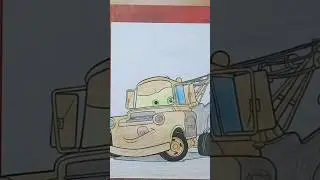 ❤ Раскраска тачки ❤ Coloring cars ❤ Pixar ❤ McQueen ❤ les bagnoles ❤ Disney #colorbook #bebe#enfants