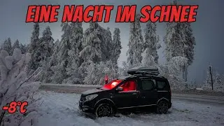 Wintercamping & Landschaftsfotografie auf dem Kahlen Asten im Schnee ☃️❄️