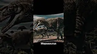 Mapusaurus #edit #dinosaur #prehistoric #mapusaurus