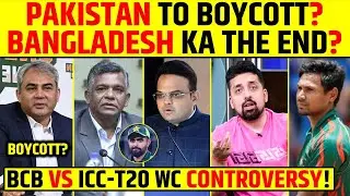 Pakistan to Boycott? Bangladesh Ka The End | ICC vs BCB & PCB – T20 WC Controversy #t20worldcup #icc