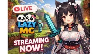 Minecraft Survival with friends in LazyMC server!