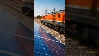 Railway Tracks Turn Into Solar Power Plants! 🇮🇳⚡