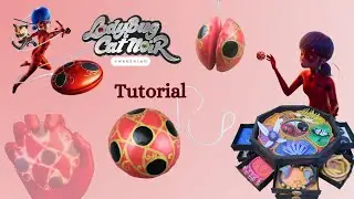 Miraculous movie style Ladybug yoyo DIY | new Awakening movie Netflix | Tutorial Ladybug weapon
