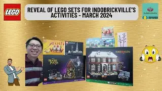 Indobrickville received LEGO sets from The LEGO Group for various activities in March 2024
