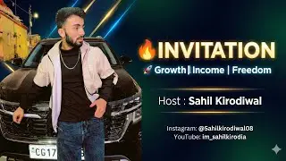 FLP Business Invitation 🔥 | Growth &bull; Income &bull; Freedom | Sahil Kirodiwal#invitation #flpindia 