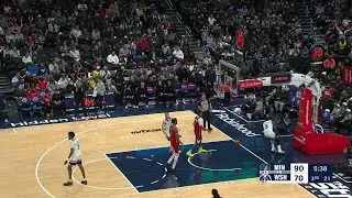 Anthony Edwards with the big dunk