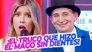 ¡AL FIN LO VIMOS ACTUAR! El Mago sin dientes hizo un truco que dejó sin palabras a Laurita Fernández