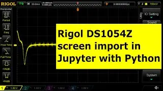 Using Python to Save a Rigol DS1054Z Screenshot